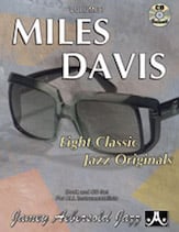 Jamey Aebersold Jazz #7 Miles Davis Book with Online Audio cover
